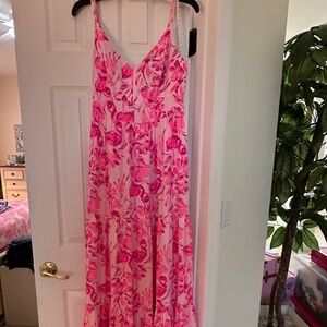 EUC Lilly Pulitzer, Melody Maxi Dress, Size 10